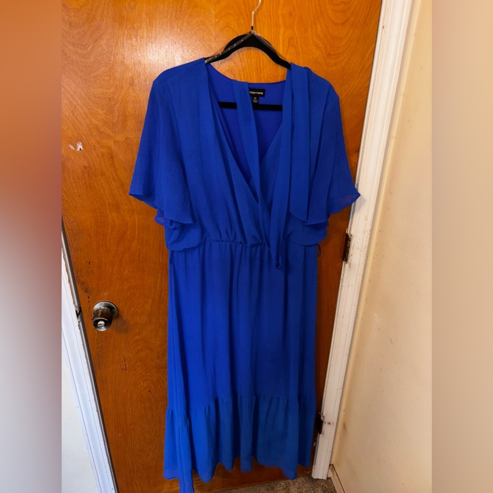 Blue dress